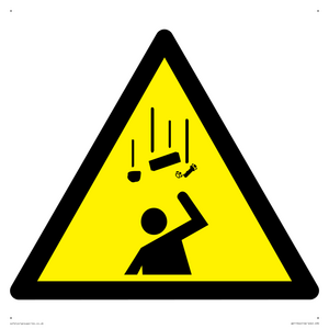 W035 Warning: Falling objects